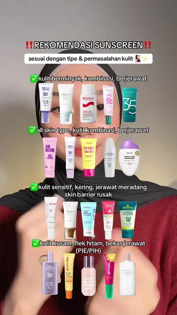 #rekomendasisunscreen #sunscreenviral #susnscreen 