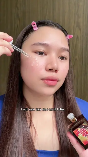 ✨ My holy grail duo for brighter, more even-looking skin! 🍊🤍 When dullness, da