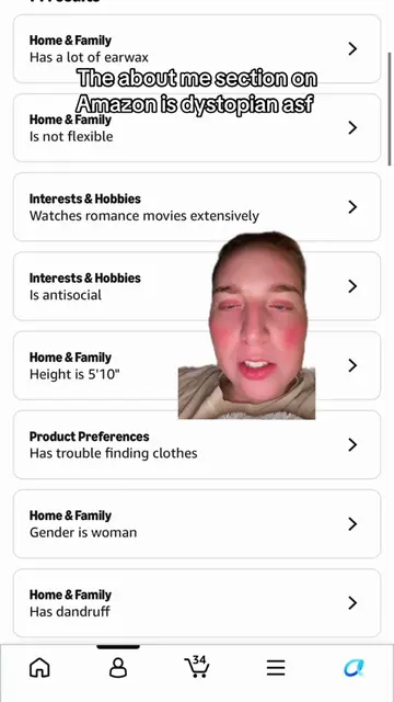 I don’t like this #amazon #aboutme #distopian #data #fyp  