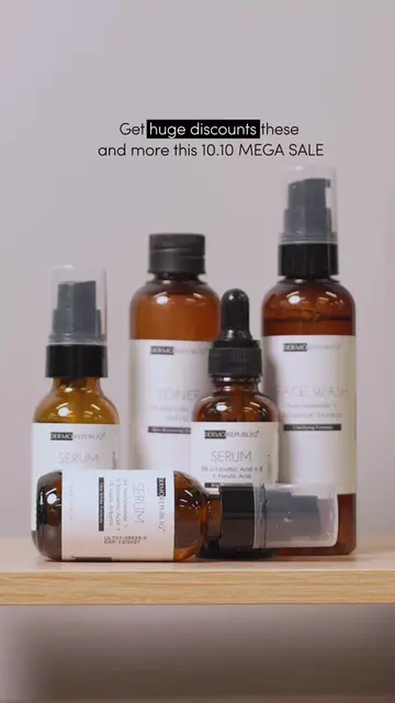 Your skincare favorites are on sale! ✨ Shop Dermorepubliq this 10.10 and enjoy a