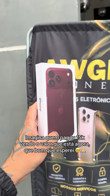 Peguei no melhor momento! #iphone18pro #apple #dicas 
