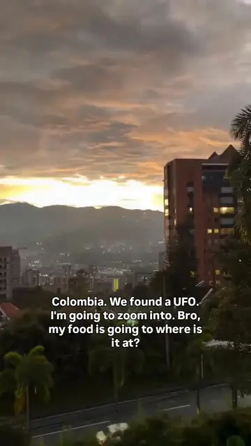Sighting in Colombia. Different shape than I’ve seen in most sightings. 🛸  #dis