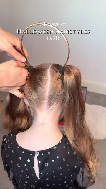 🕷️🕸️Turning HAIR into a creepy cute spider basket! 🧺🕷️ Would you dare to wea