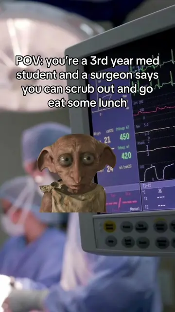 When you get an unexpectedly kind resident/attending 🥹 #medschool #medstdudent 