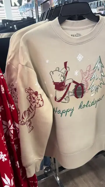 Winnie the Pooh & friends Christmas sweater at kohls 🎄❄️ #winniethepooh #kohlsf