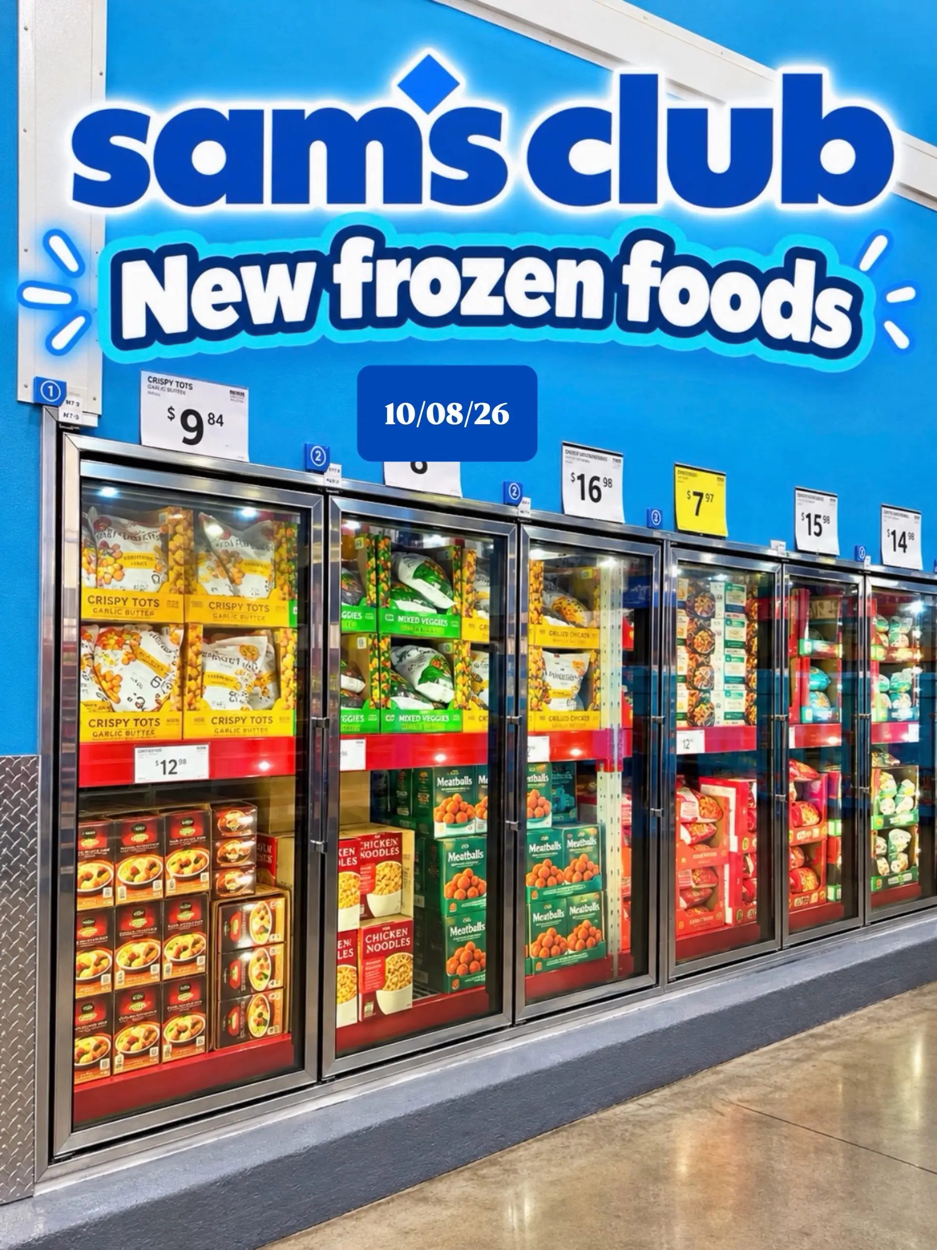 😋 NEW frozen food finds just landed at Sam’s Club! We’ve got Kinder’s Lemon & H