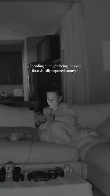 I got my FIRST call on Be My Eyes, and I genuinely hope more people hear about t