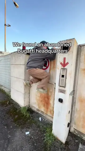 Abandoned Bugatti headquarters