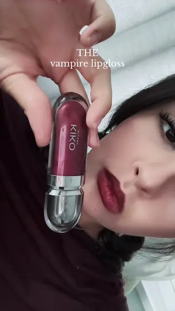 all time fav #kikomilano #darkfeminine #vampire #redlipgloss #gothic
