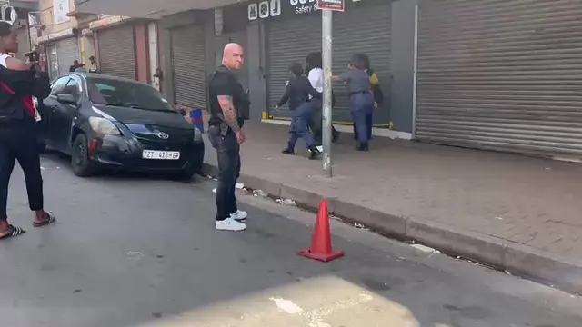 WATCH | Several protesters have been arrested in the Johannesburg CBD, including