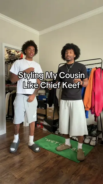 Styling My Cosuin @￶ Like Chief Keef #chiefkeef #fashion #fyp #outfitinspo 
