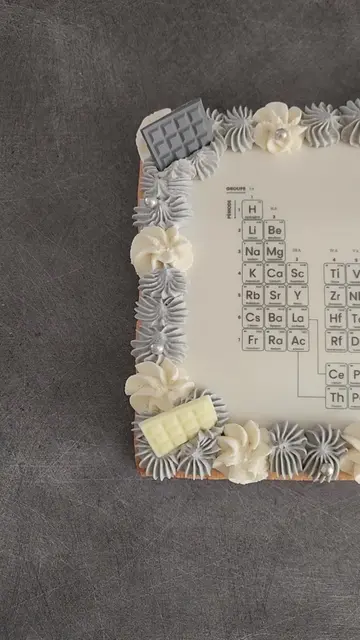 🧪 A Periodic Table Cake for a Chemistry Lover! 🎂⚛️ Celebrating Lilian’s 18th b
