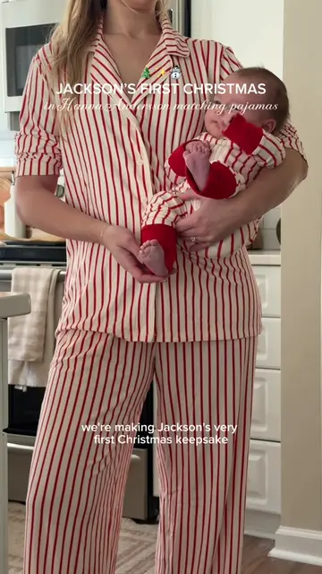 #ad A little keepsake from his very first Christmas! 🎄✨ #lifeinhanna @Hanna And