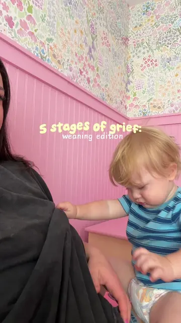 Day 2 of weaning my exclusively breastfed baby and there were a lot of emotions 
