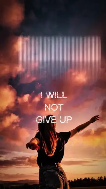 I Will Not Give Up  #CapCut #lyrics #iwillnotgiveup #capcutpioneer #pioneertempl