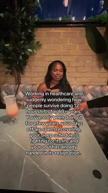 Healthcare girlies… HOW are we supposed to keep doing 12-hour shifts until retir