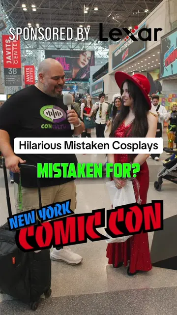 Mistaken cosplays from NYCC. I ran into some creators that I am a fan of and the