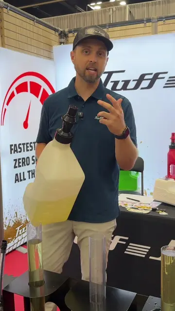 Is This The Best Gas Can EVER? #cooltools #gas #automotive #innovation #tradesho