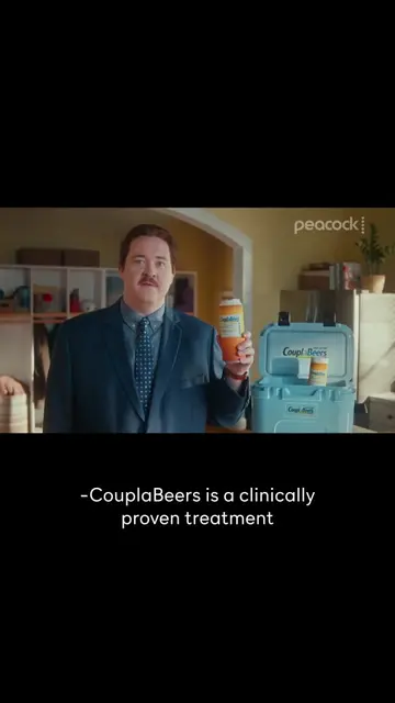 Just a CouplaBeers to take the edge off 🤌 @nbcsnl is streaming on Peacock. #SNL