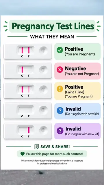 🤰 Pregnancy Test Lines: What Do They Mean? 💗 Do you know how to read a pregnan