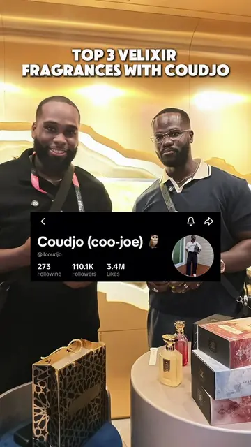 Top 3 Velixir Fragrances With @Coudjo (coo-joe) 🦉 #fragrance #perfume #cologne 