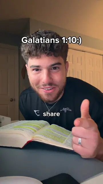 Galatians 1:10:) #fyp #tiktok #foryou #viral #smile 