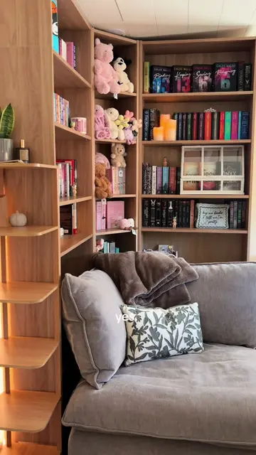 obviously! #readingroom #bookshelf #hobbys #cozyathome #remodel 