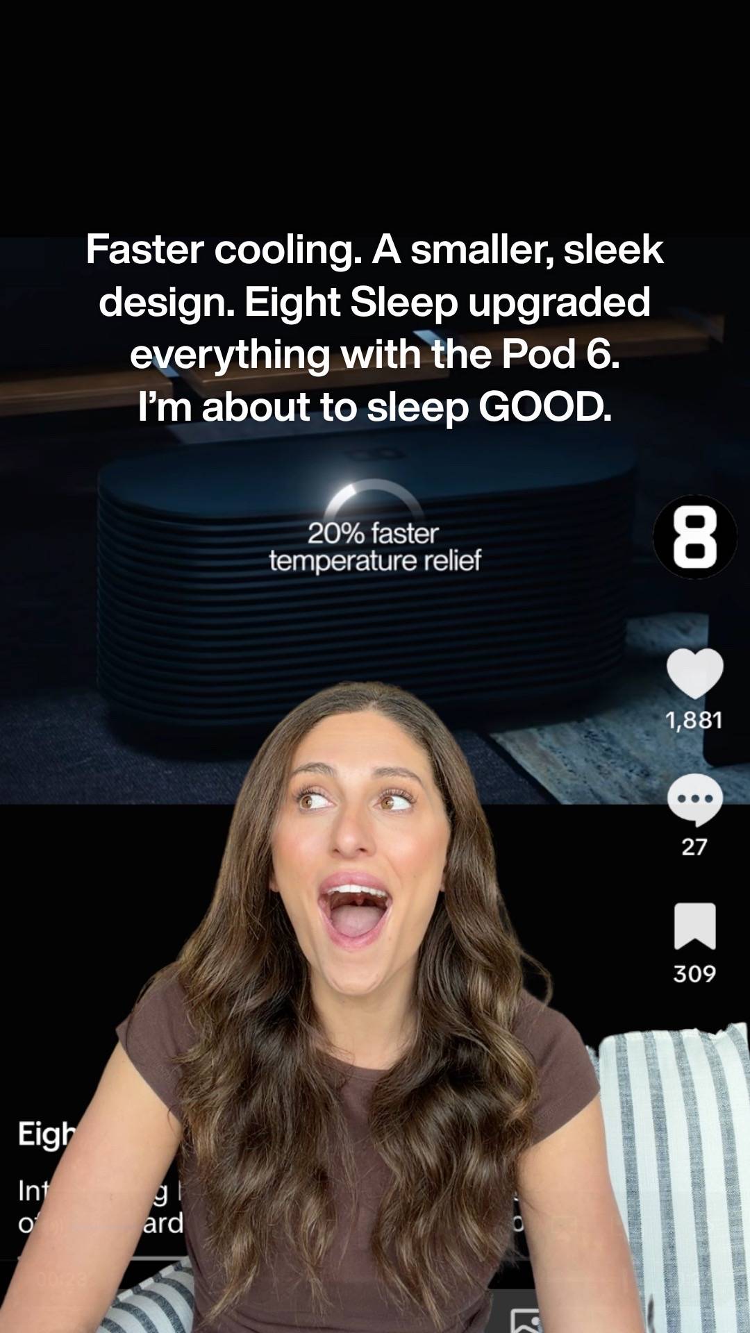 I was already a fan of Eight Sleep, but then they dropped the Pod 6 and I'm offi