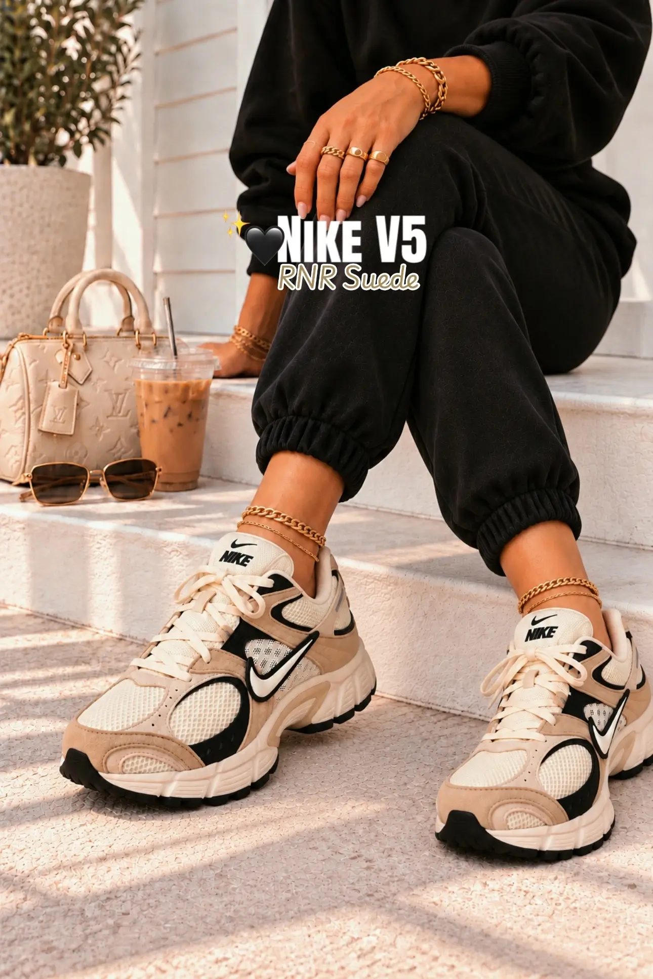 The Nike V5 RNR Suede has that perfect Y2K runner look, and the Coconut Milk col