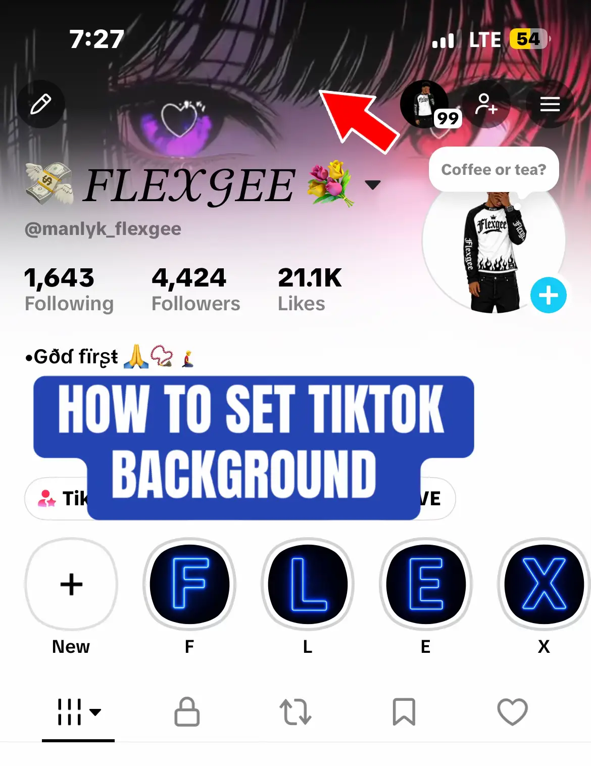 #tiktokbanner #tiktokbackground #fypシ゚viral #howtosettiktokbanner