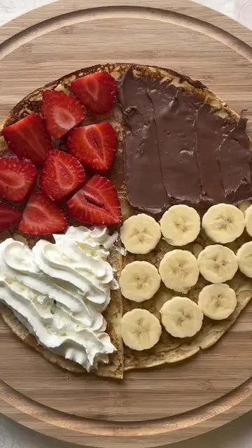 Breakfast idea 🥞❤️ #breakfast #viral #fyp #pancake #wrap 