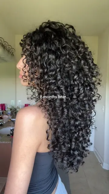 YAYY #curlyhairroutine #curlyhairjourney #healthyhairjourney #curlyhairtips #hai