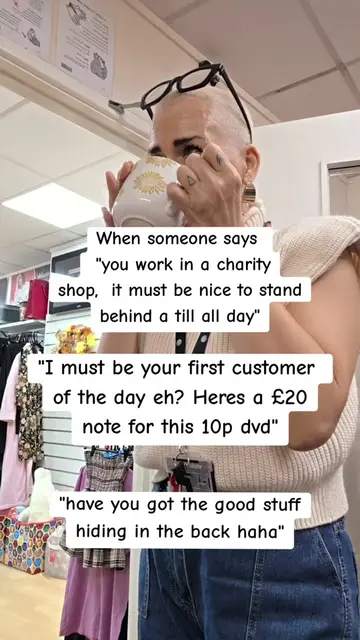 Its all jest I love you guys really 😂 #charityshop #thriftshop #thrifting #funn