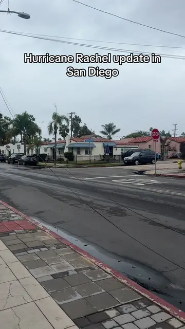 We survived the rain in San Diego! #sandiego #hurricanerachel #hurricaneupdate 