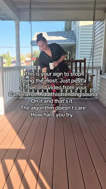 Small Creators, here's an easy way to grow on TikTok. Film or use a b roll video