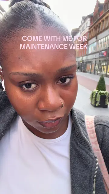 Come with me for maintenance week @La Roche-Posay @EYLURE LONDON 🧘🏽‍♀️💅🏽🧖🏽
