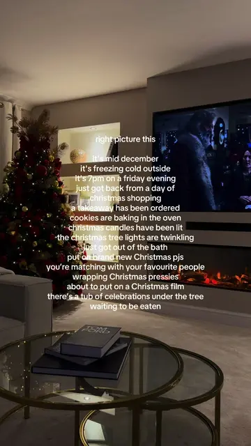 There’s nothing better than cosy christmas nights 🥺 not long to go ♥️ #christma