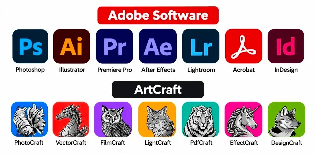 All adobe software now has open source alternatives..😯😯 #adobe #photoshop #art
