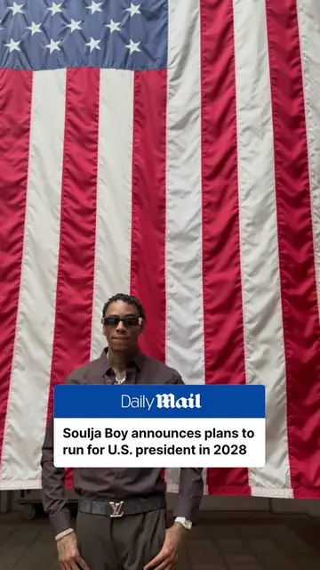 Soulja Boy is setting his sights on the White House, revealing that he's explori