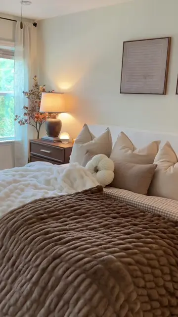 #ad Nothing better than a freshly made bed. With durable mattress and pillows fr