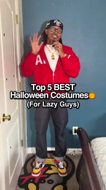 Top 5 BEST Halloween Costumes For Lazy Guys🎃 #halloween #halloweencostume #hall