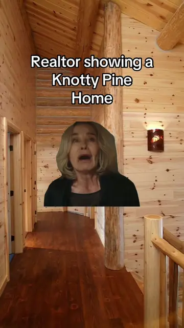 Do you know anyone who owns a Knotty Pine home? #knottypine #knottypinehome #Hom