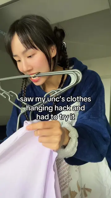 How I’m hanging clothes from now on. unc was onto something with this one. laund