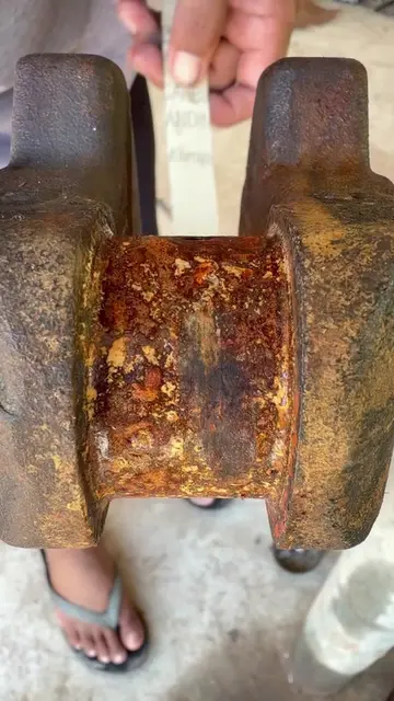 DIY crank polish using new technique😱🇺🇸 #trending  #automobile  #DIY  #usa  #