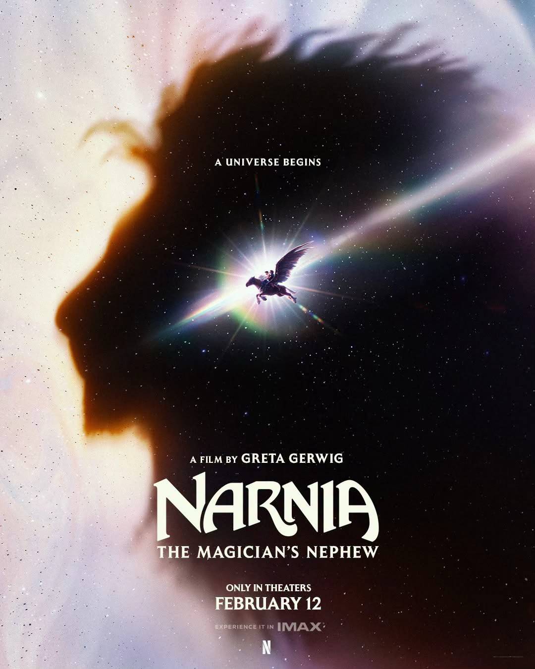 First poster for Greta Gerwig's #Narnia: The Magician’s Nephew! Coming to GSC on