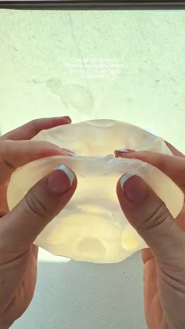 Makeover the cheese squishy#DIY #squishy #fyp #oddlysatisfying #mylovesquishy 