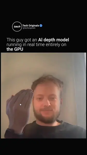 A Developer Got An AI Depth Model Running Entirely On The GPU In Real Time Softw