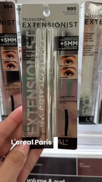 I canceled my lash extensions because of THIS mascara 🙀 L'Oréal's extension mas