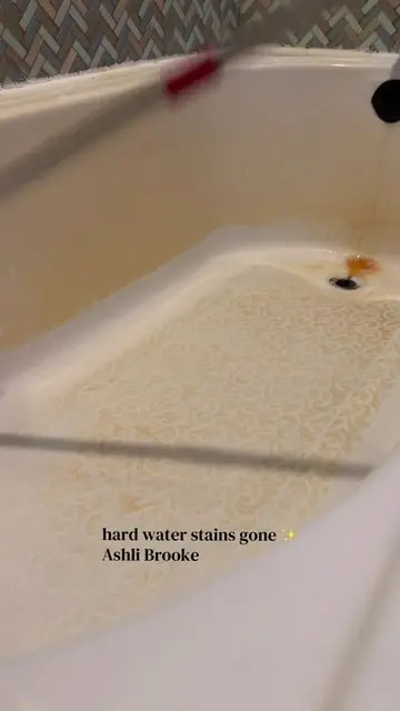The OGs know what I use to get rid of hard water stains! May turn bronze fixture