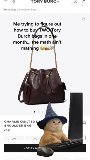 I already bought the black mini but I need this bag 💼 🖤🖤🖤#toryburch #torybur